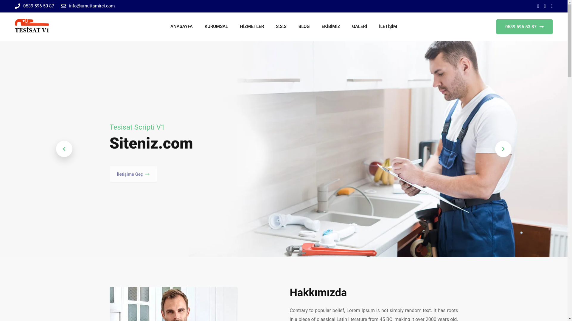 website screenshot of https://kutahyaguventesisat.com/