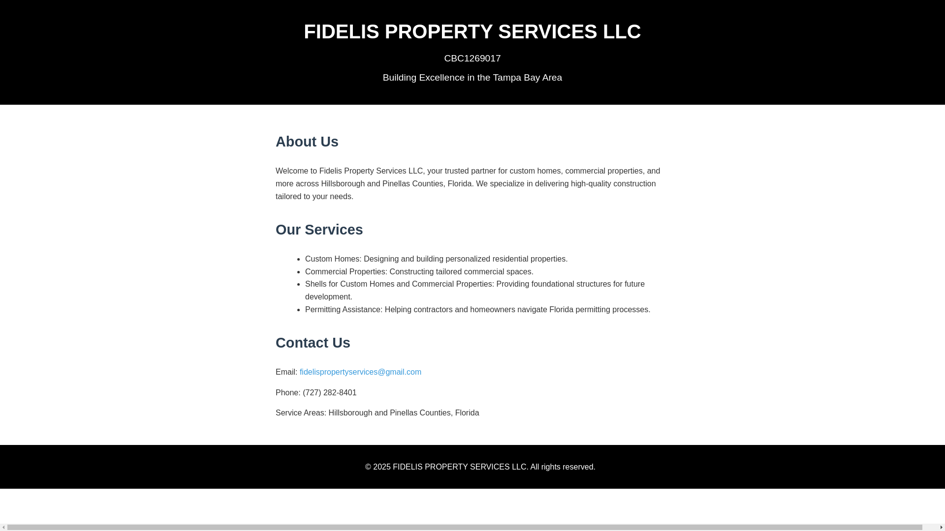 website screenshot of https://fidelis-property-site.pages.dev/