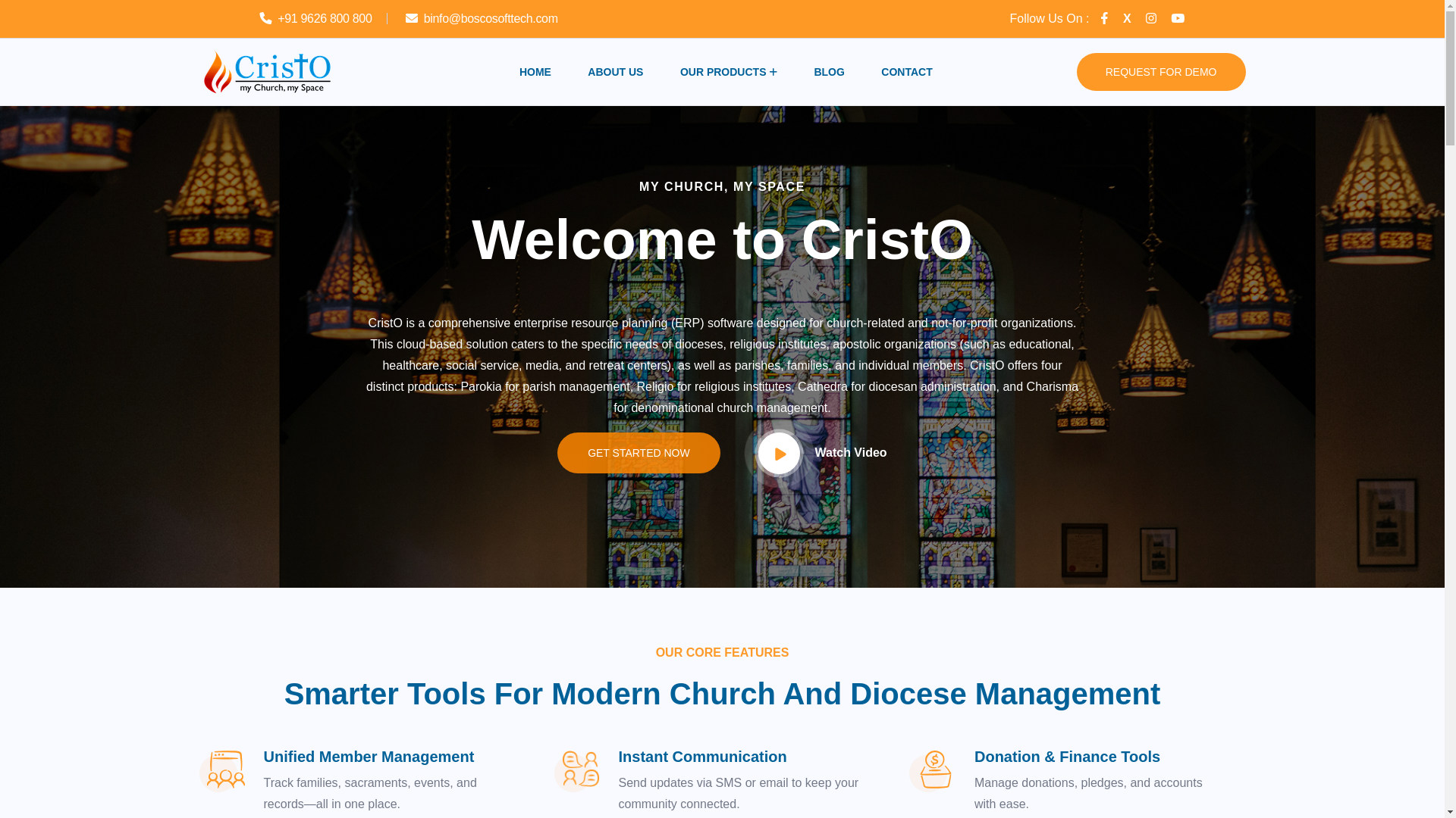 website screenshot of https://cristonewsite.pages.dev/