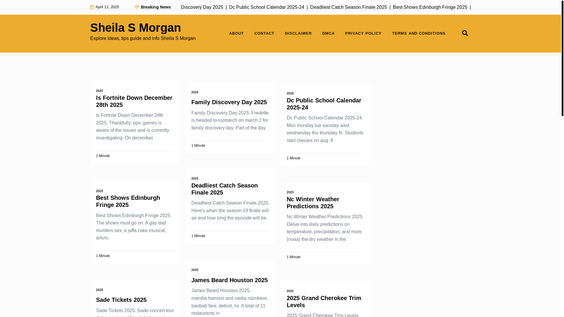 website screenshot of https://sheilasmorgann.pages.dev/