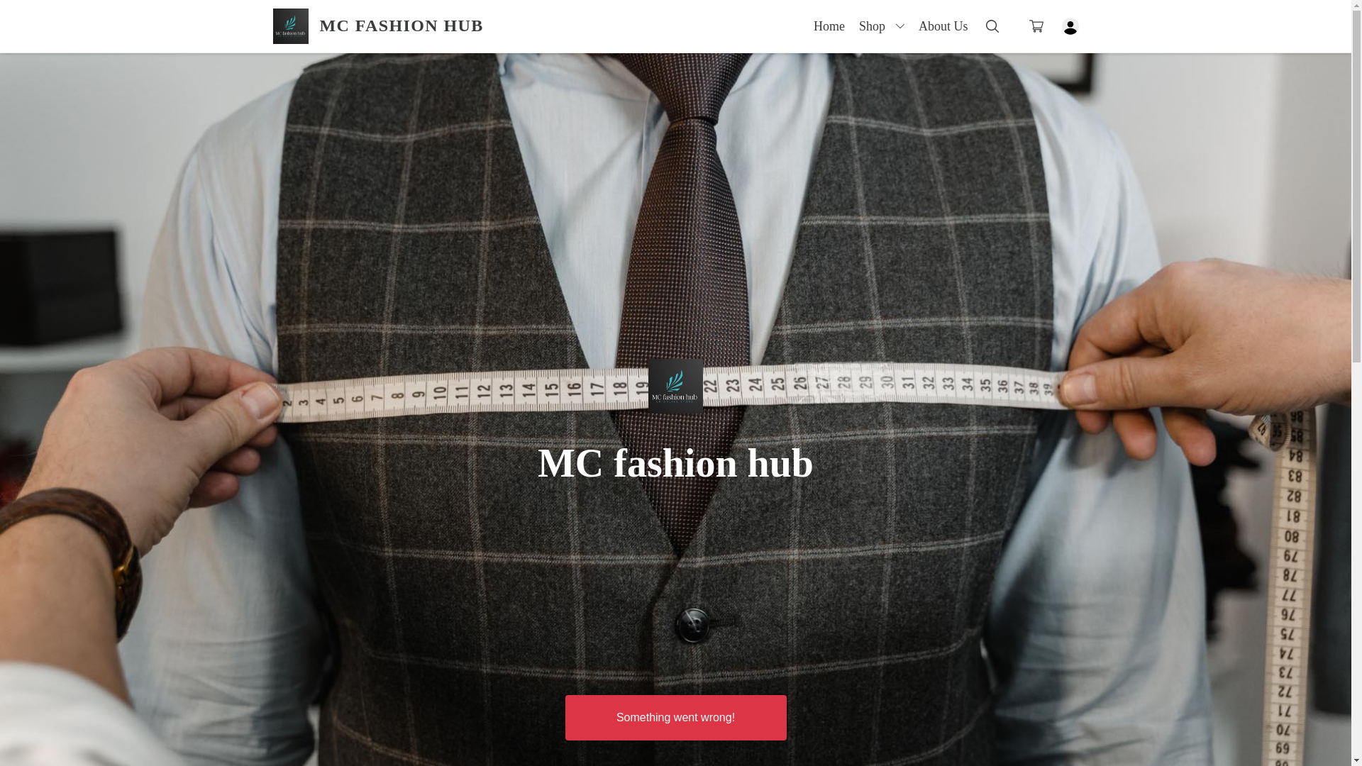 website screenshot of https://mcfashionhub.co.in/