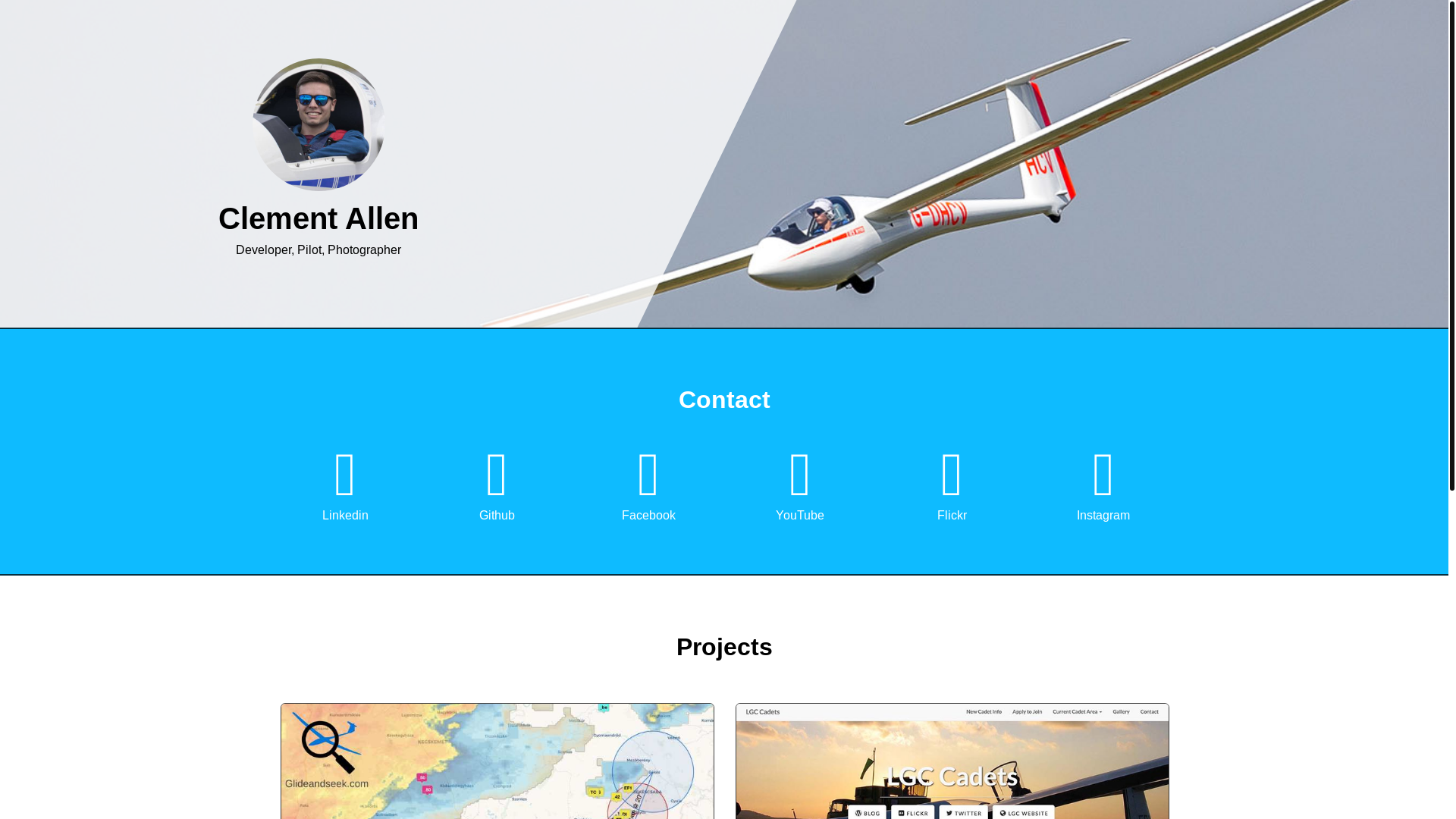 website screenshot of https://clement.pages.dev/