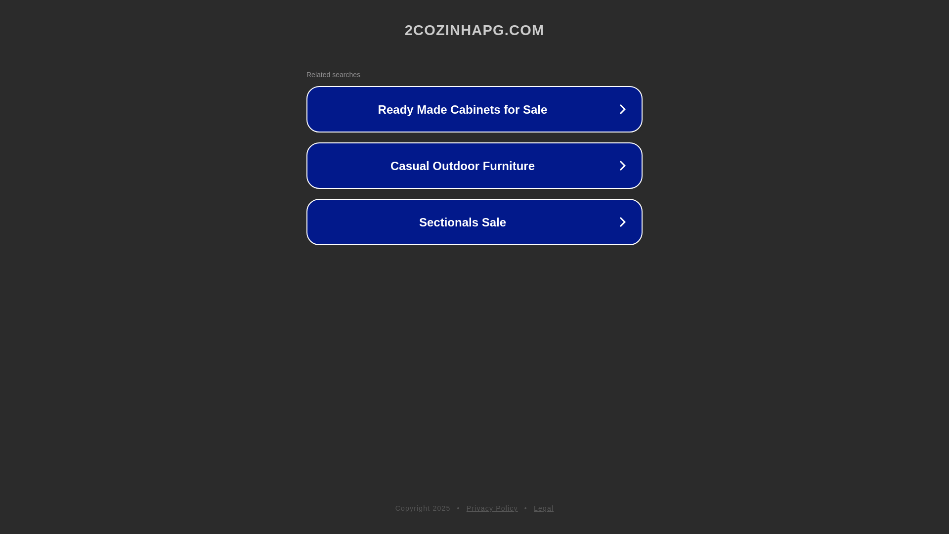 website screenshot of https://2cozinhapg.com/