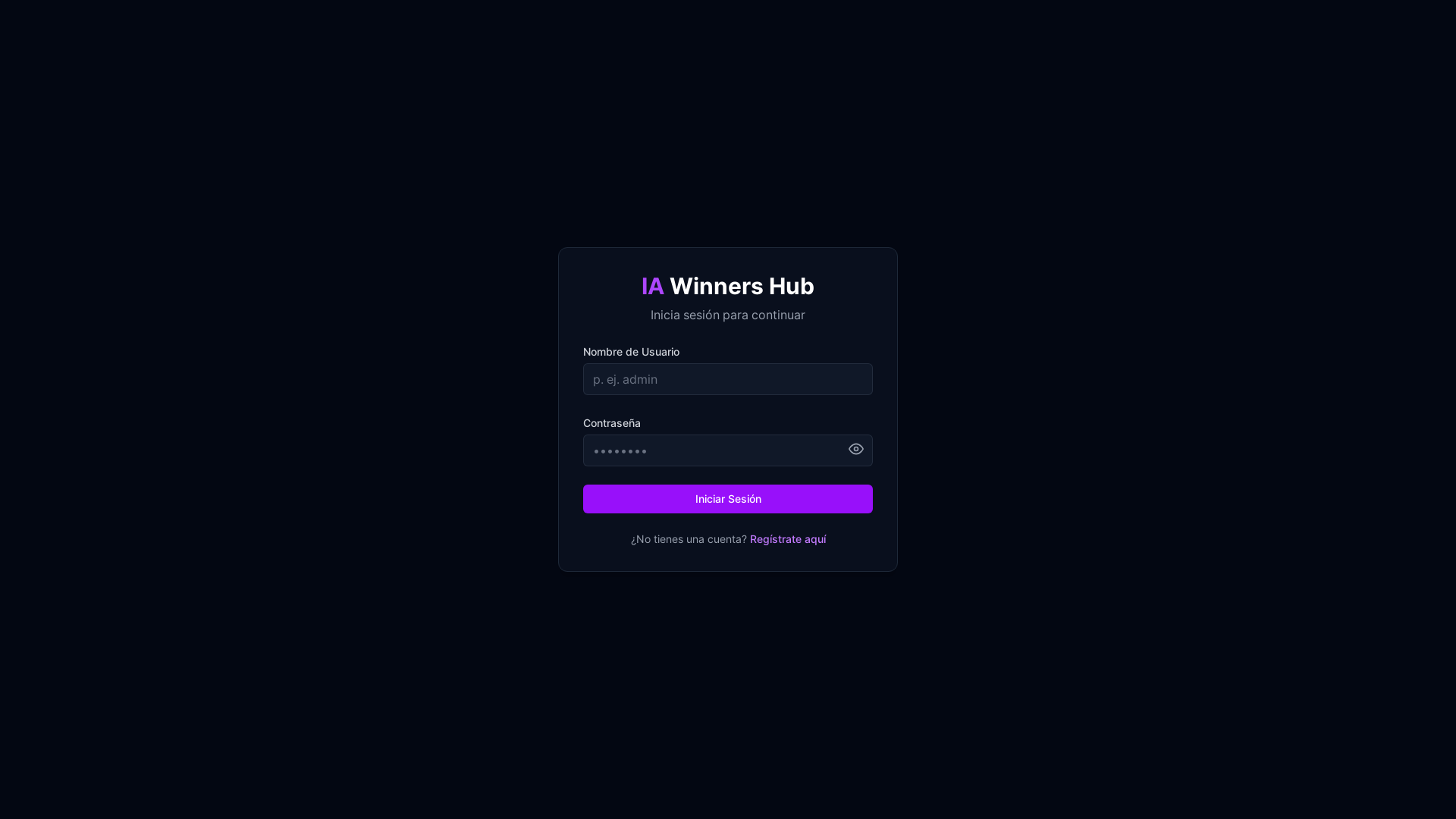 website screenshot of https://iawinners-hub.pages.dev/