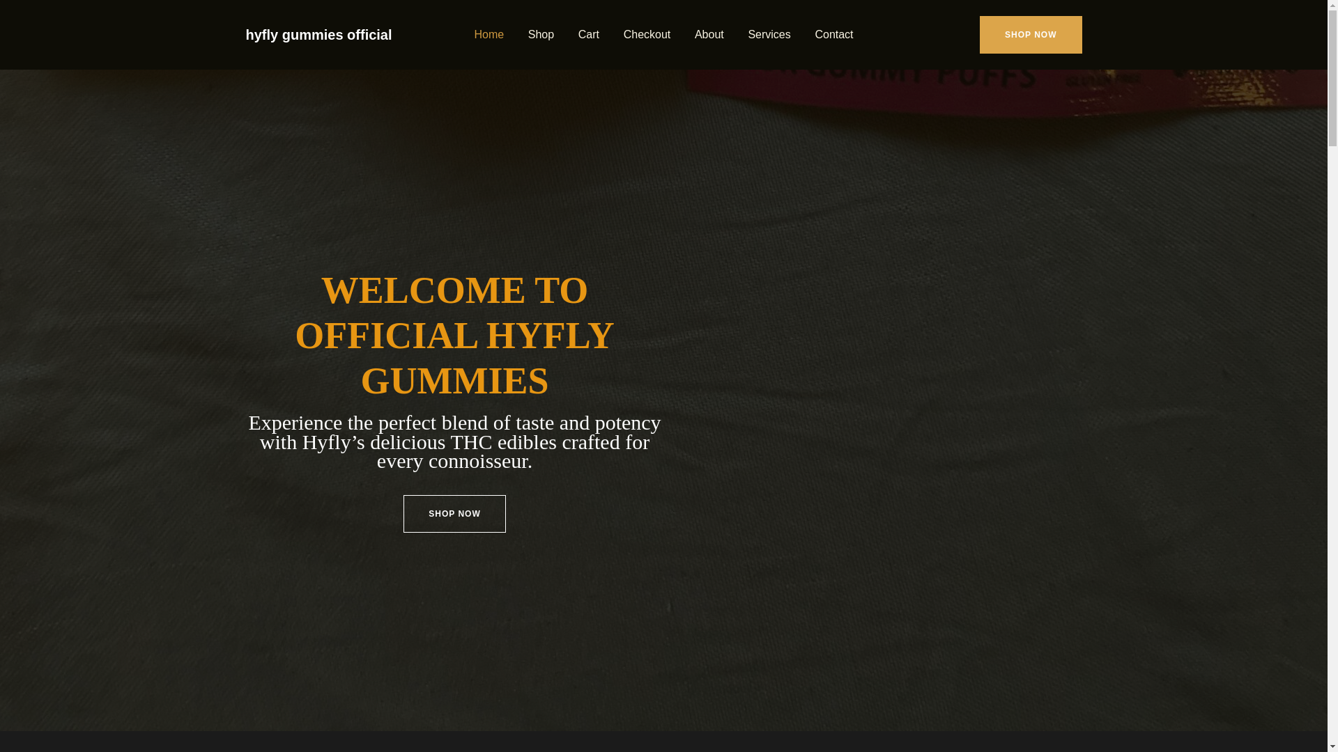 website screenshot of https://hyflygummiesofficial.com/