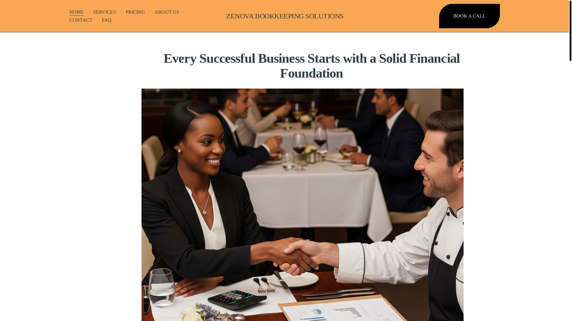 website screenshot of https://thenichebookkeeper.com/