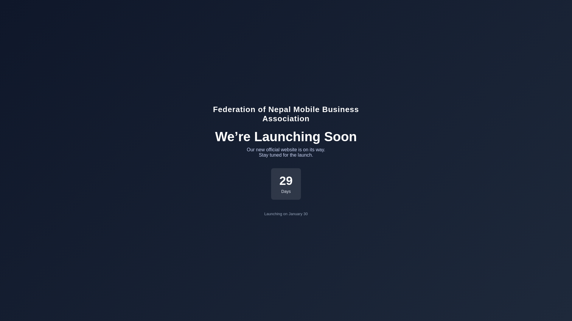 website screenshot of https://fnmba.org.np/