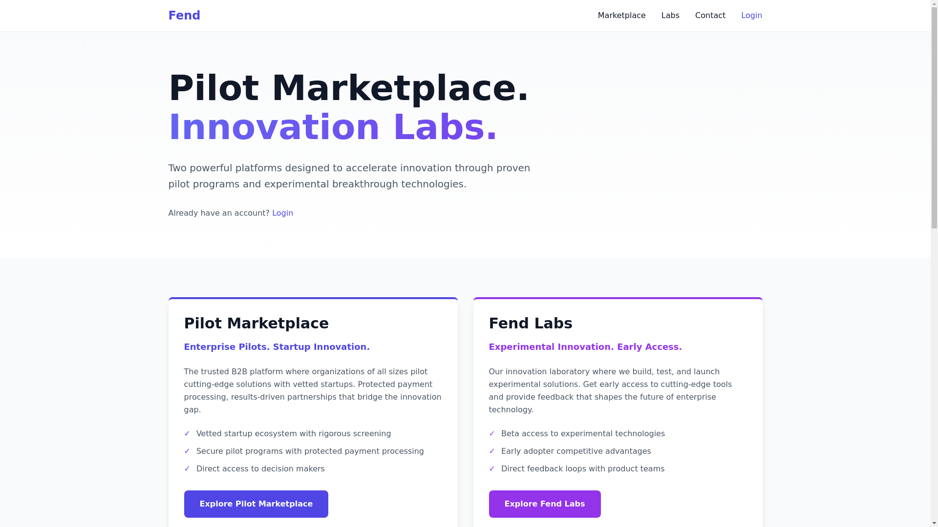 website screenshot of https://fend-main.pages.dev/