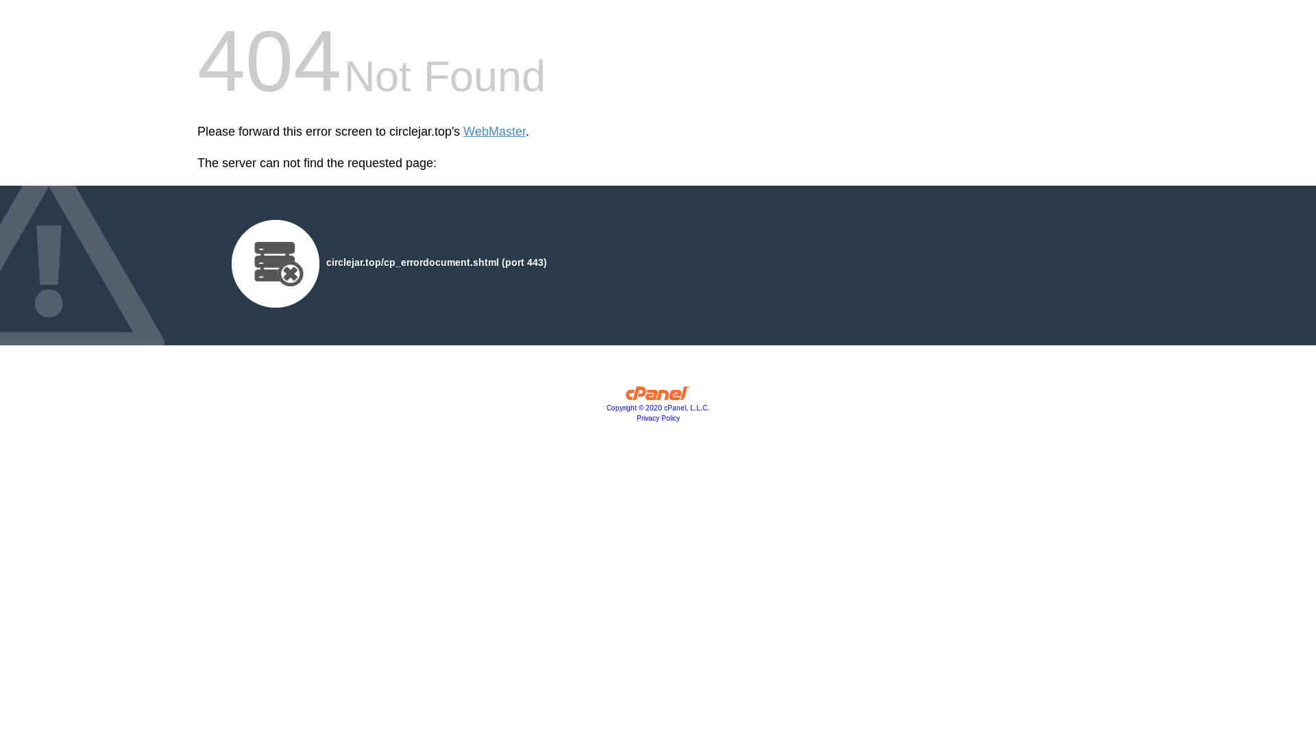 website screenshot of https://circlejar.top/
