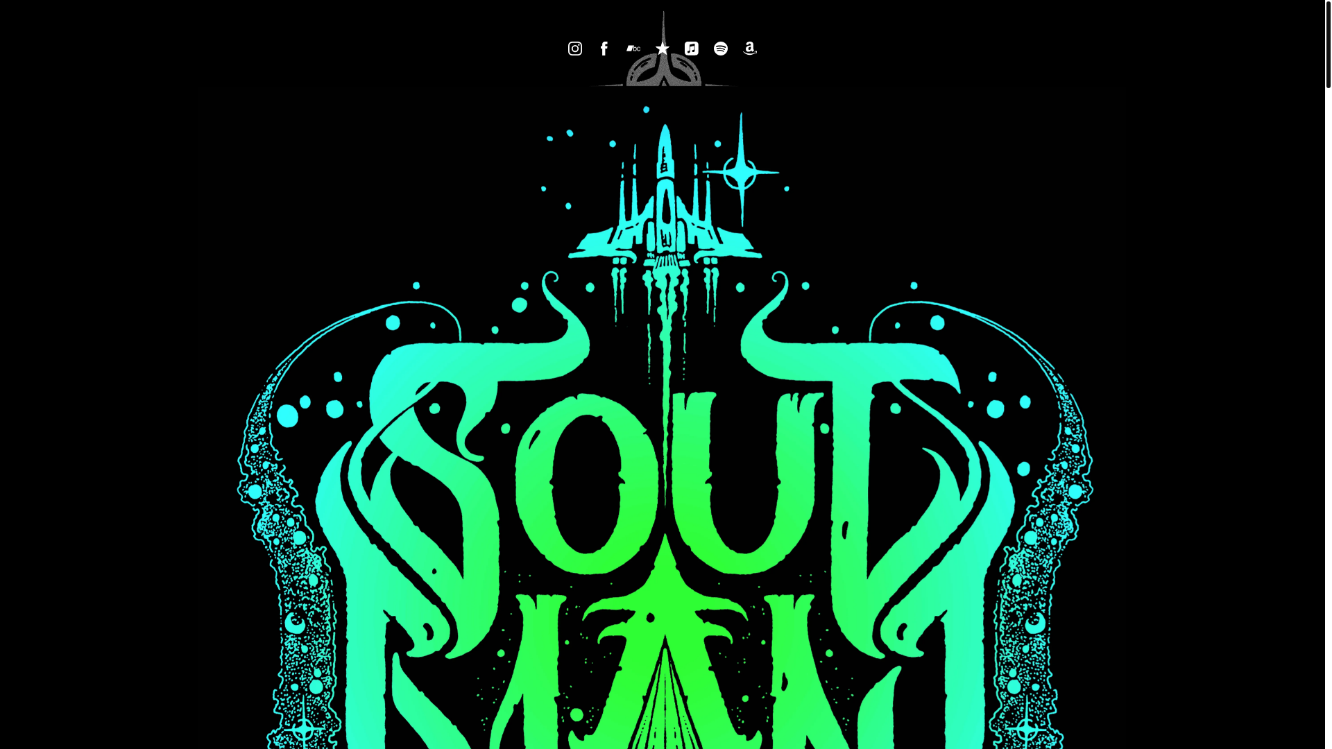 website screenshot of https://soulgiantband.com/