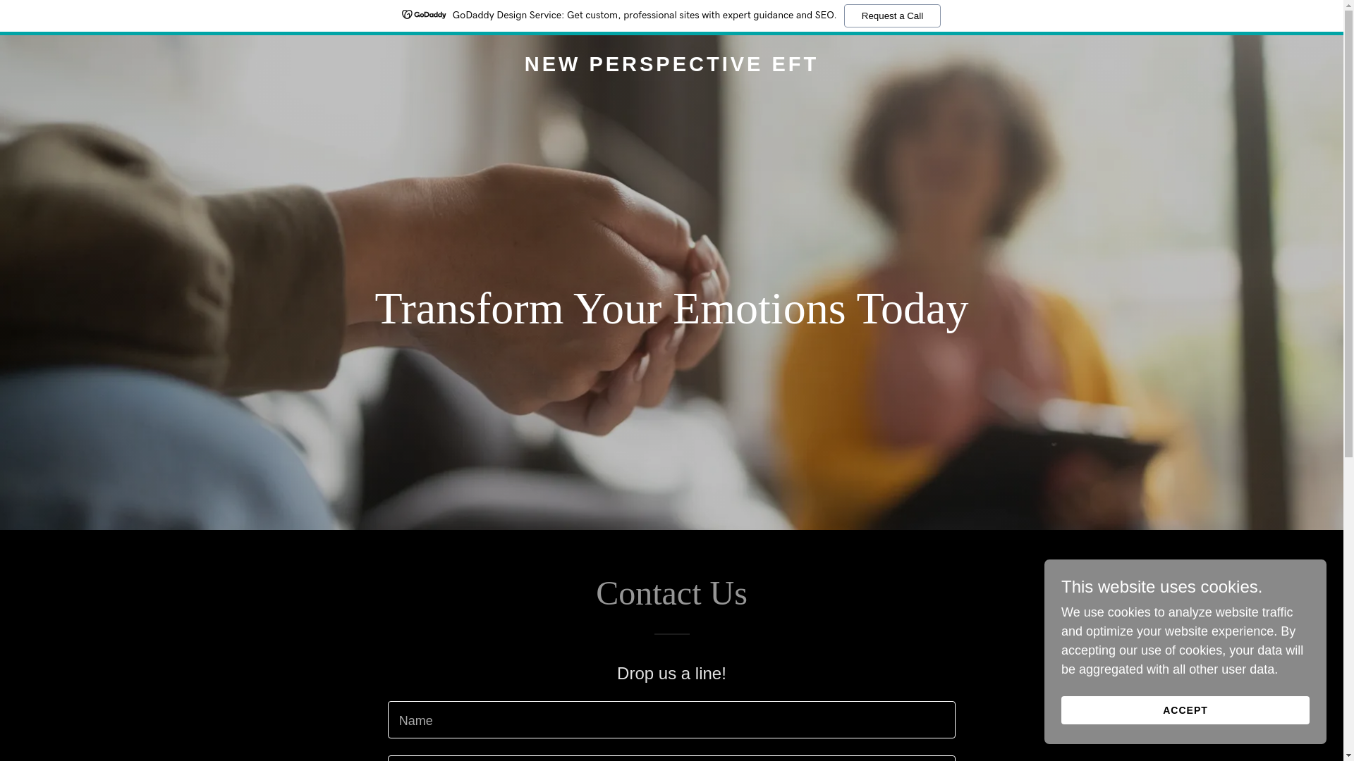 website screenshot of https://newperspectiveeft.com/
