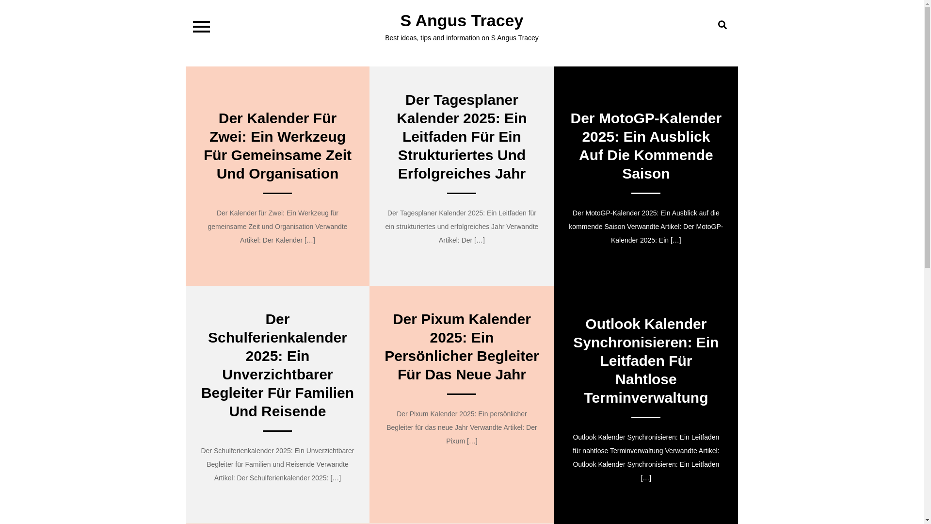 website screenshot of https://sangustracey.pages.dev/
