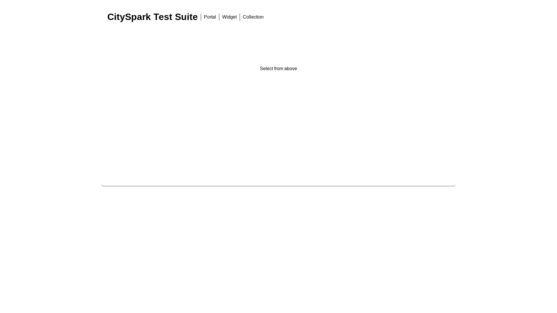 website screenshot of https://cityspark-test-suite.pages.dev/