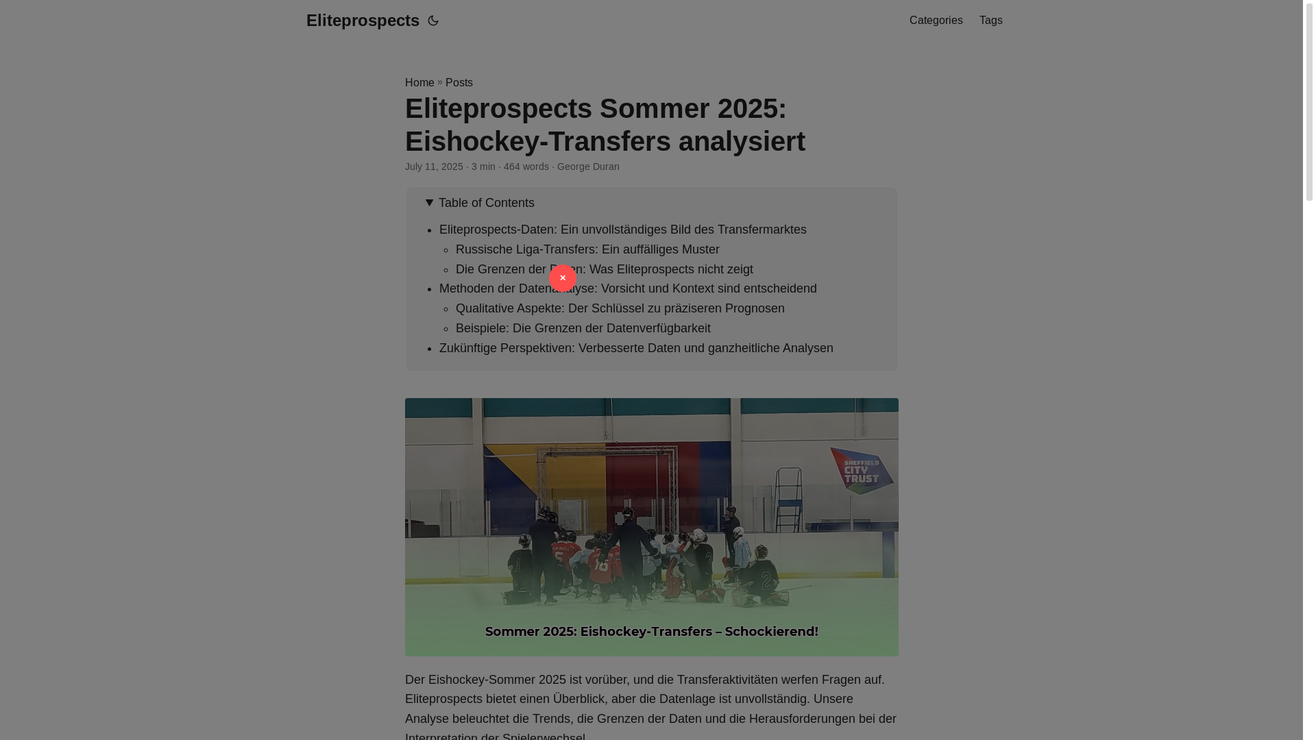 website screenshot of https://eliteprospects.pages.dev/