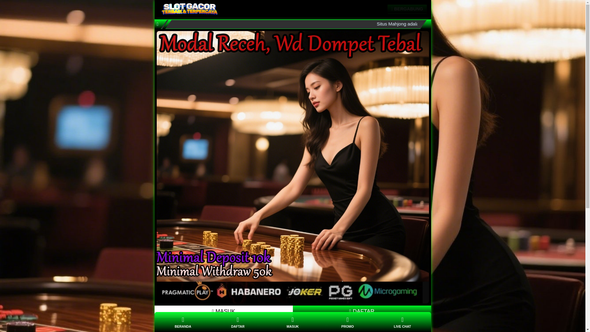 website screenshot of https://janda-jepangmahjong.pages.dev/