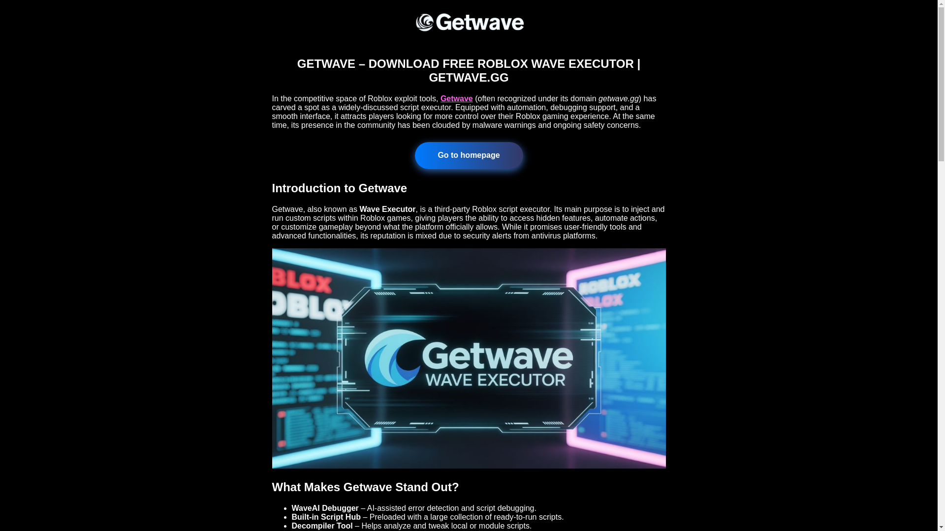 website screenshot of https://getwave.casa/