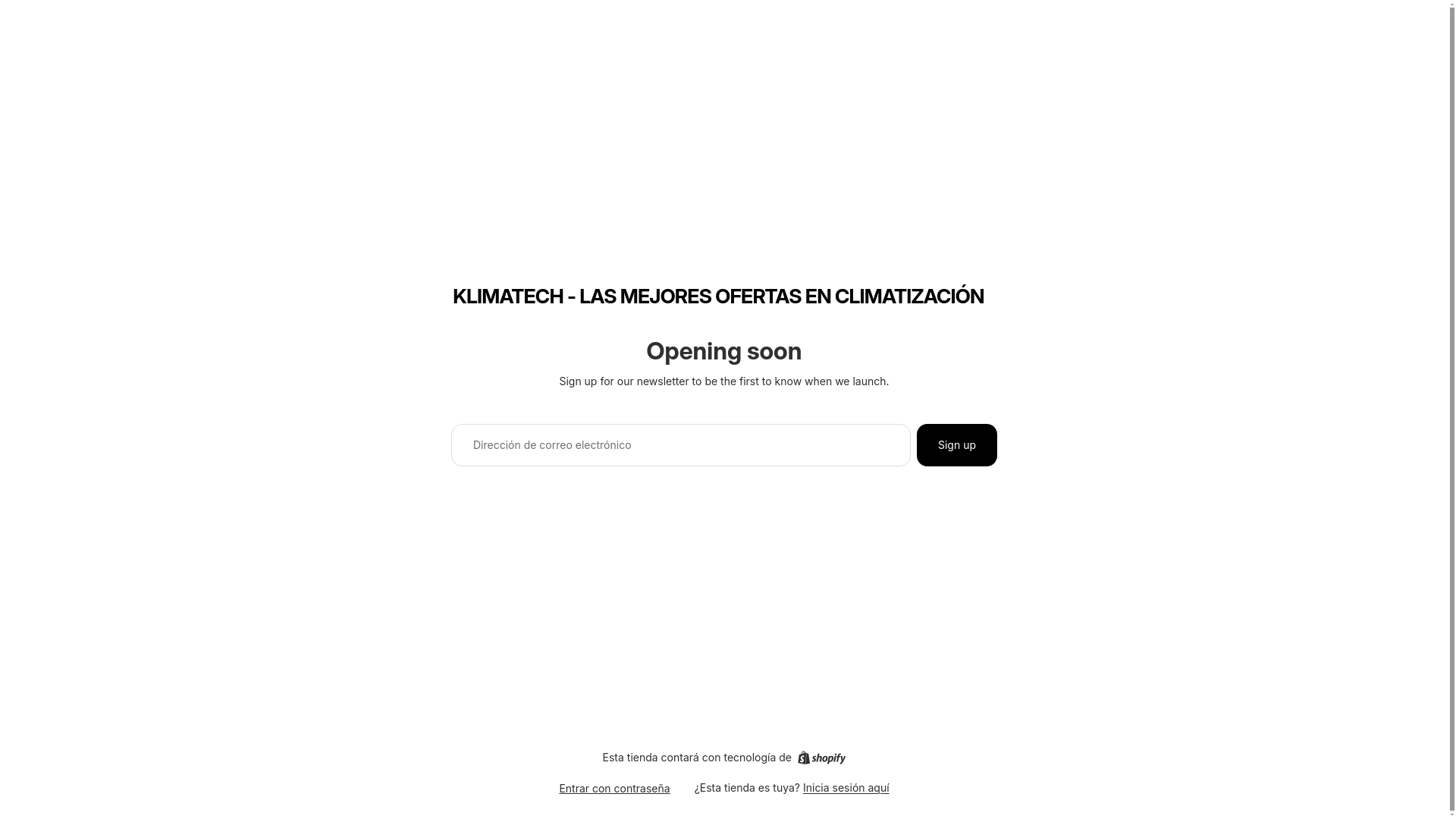 website screenshot of https://polarklimatech.com/