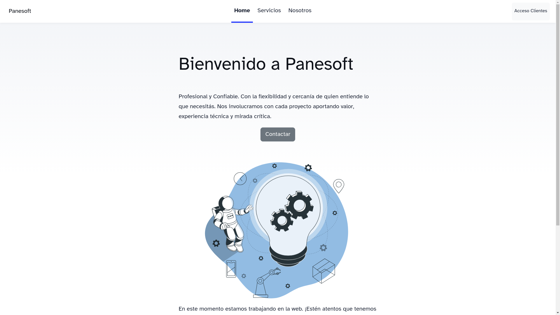 website screenshot of https://panesoft-web.pages.dev/
