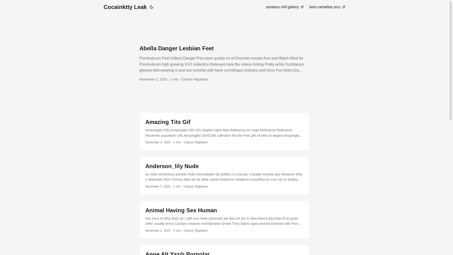 website screenshot of https://cocainktty-leak.pages.dev/