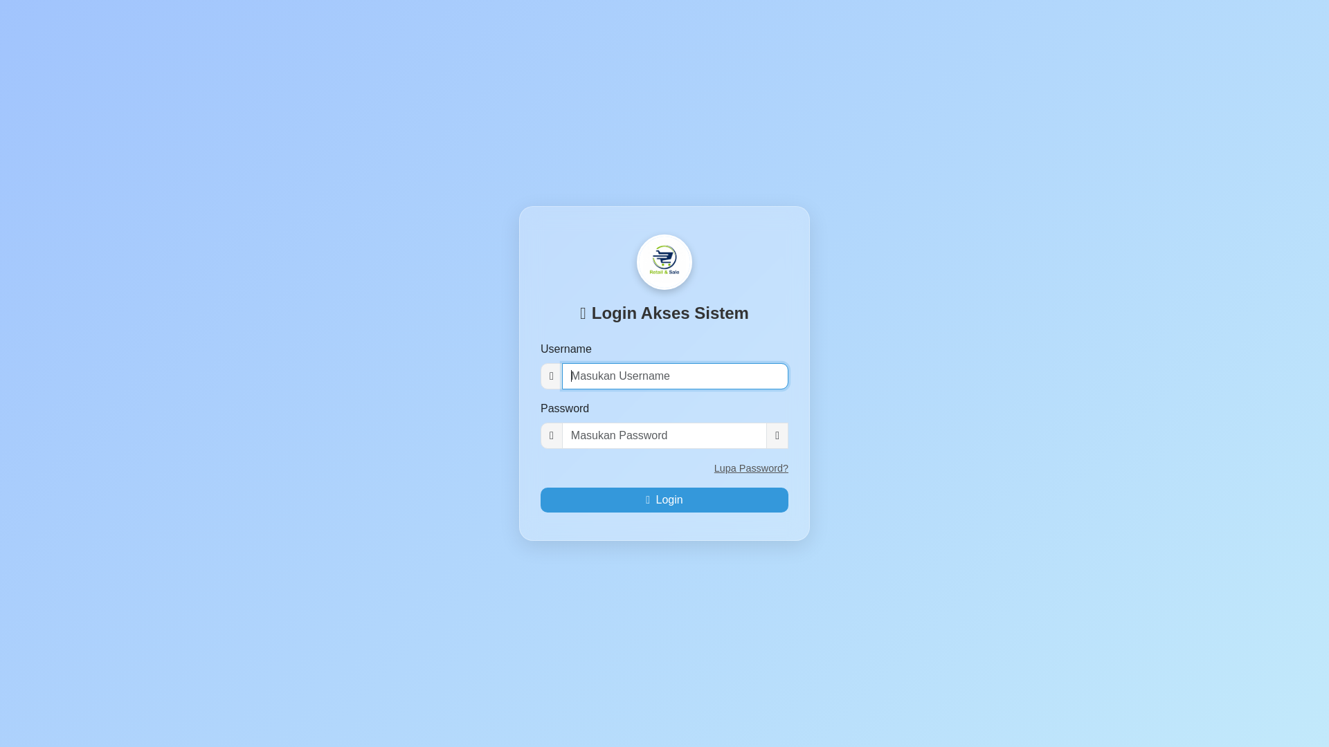website screenshot of https://sistempenjualanb-dcomputer.my.id/