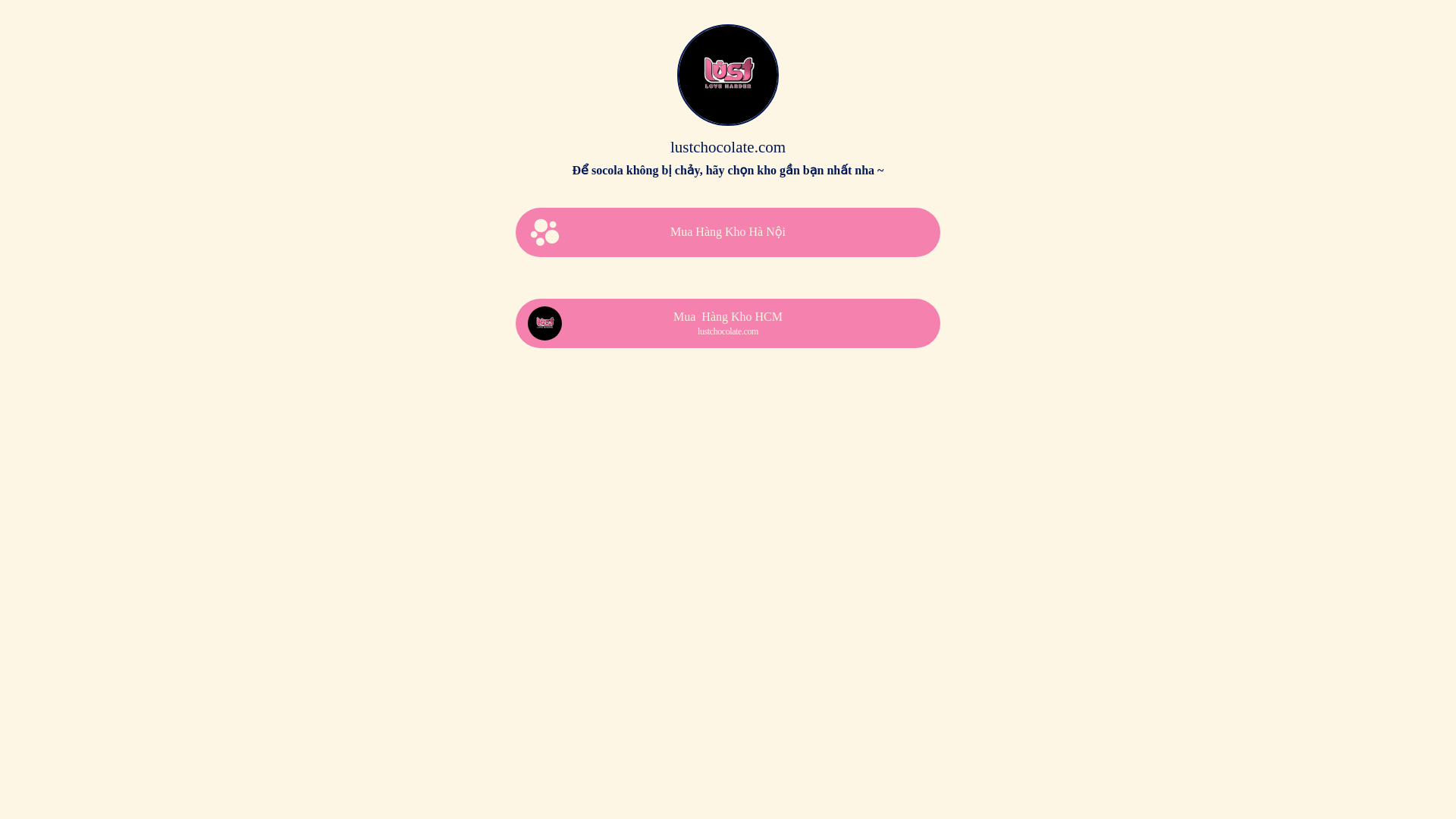 website screenshot of https://lustchocolatehn.com/