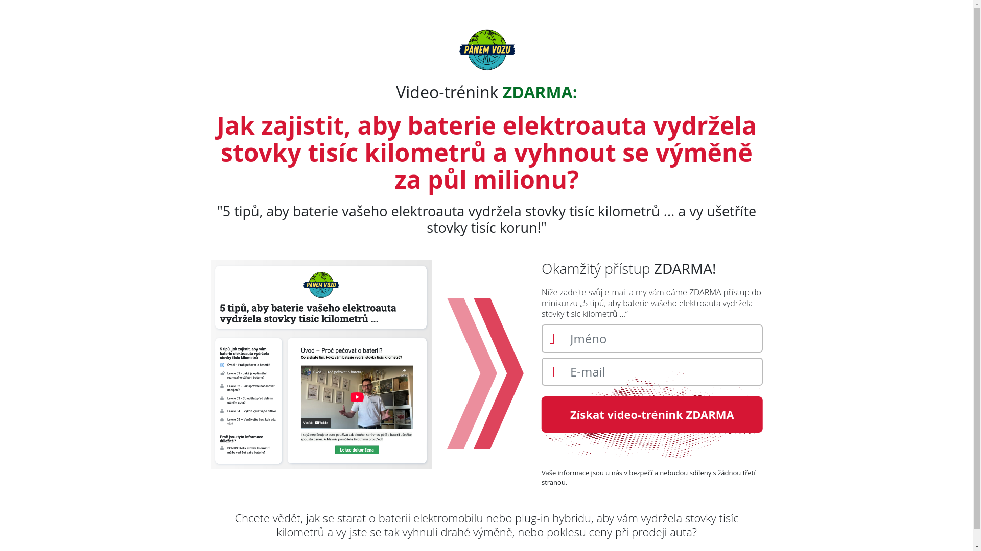 website screenshot of https://ev-phev.cz/