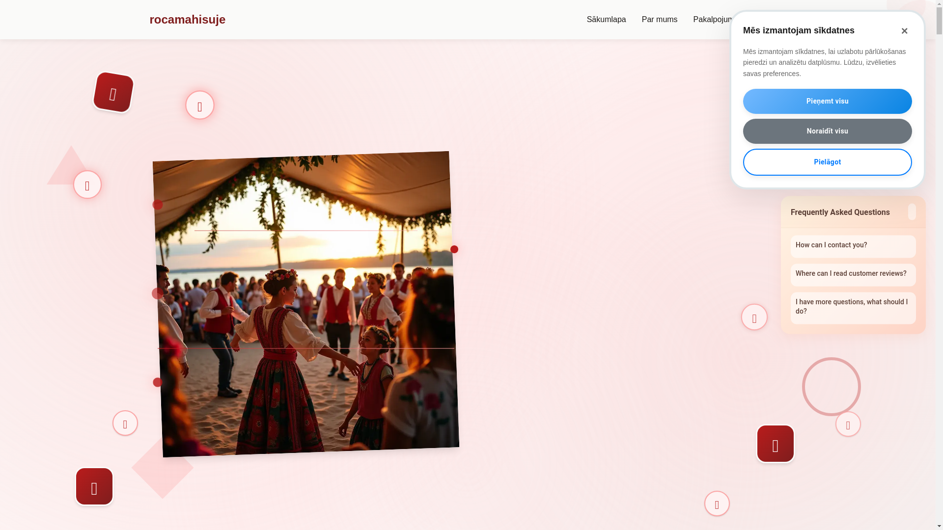 website screenshot of https://rocamahisuje.com/