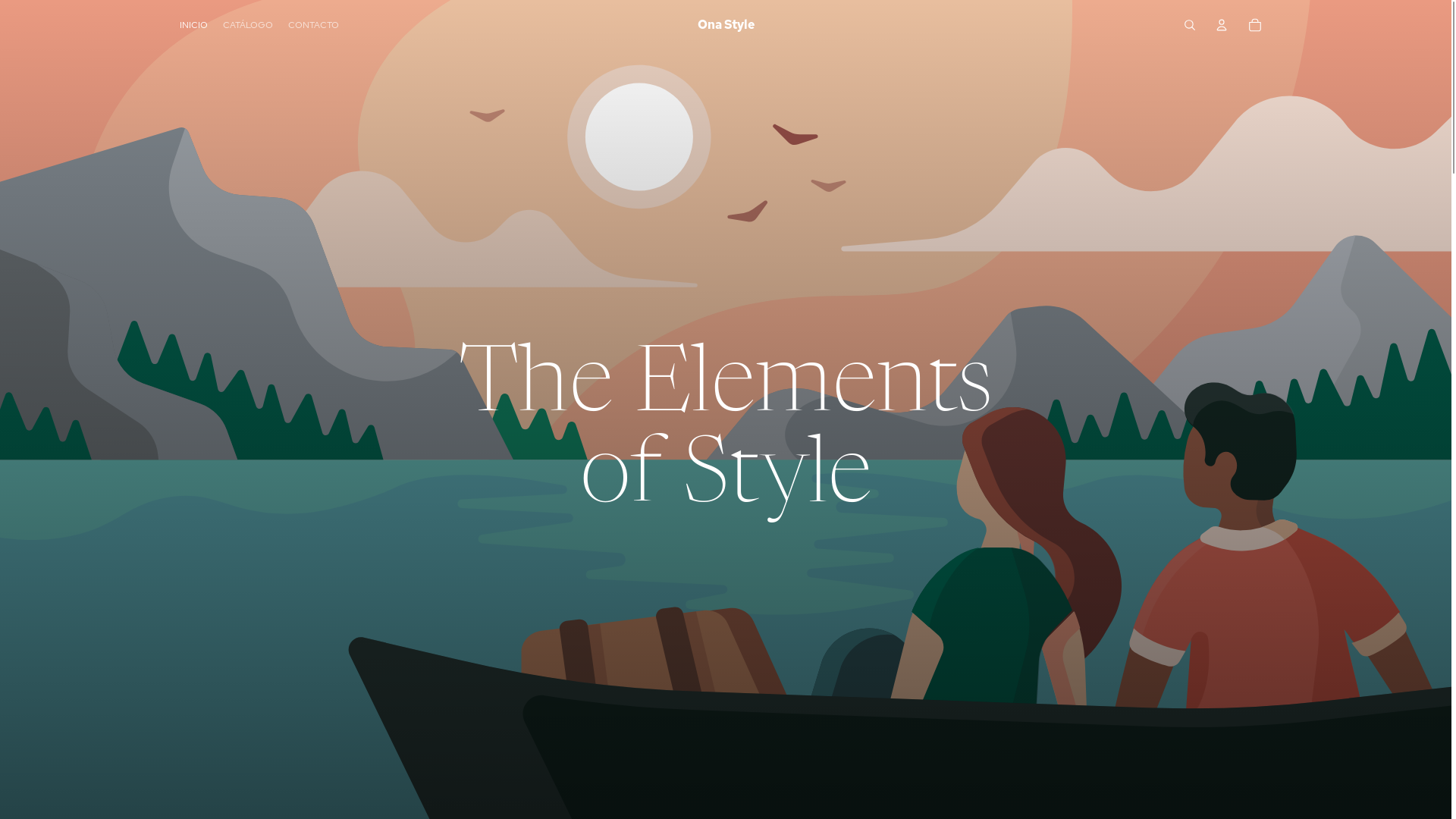 website screenshot of https://onastyle.store/