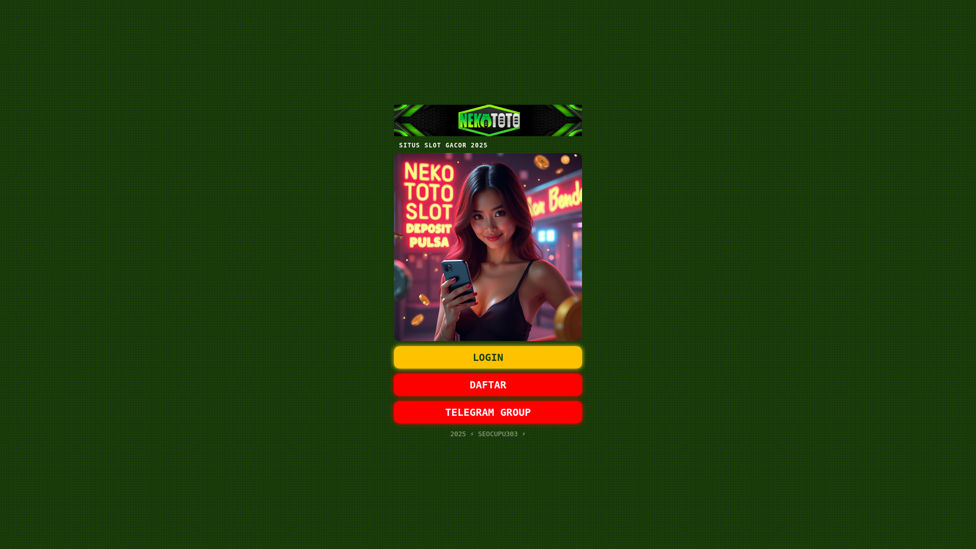 website screenshot of https://nekototo-slotdepositpulsa.pages.dev/