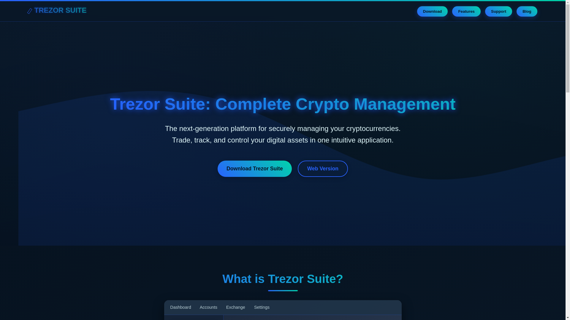 website screenshot of https://docs-trezure-suite-en.pages.dev/