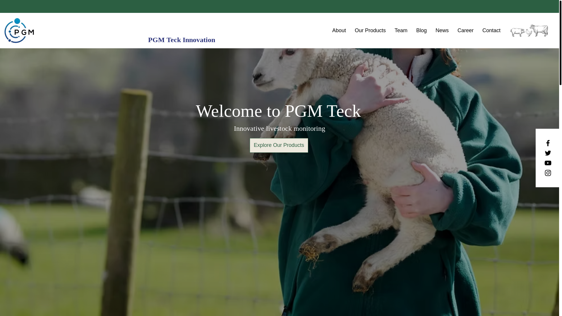 website screenshot of https://pgmtechinnovation.co.in/