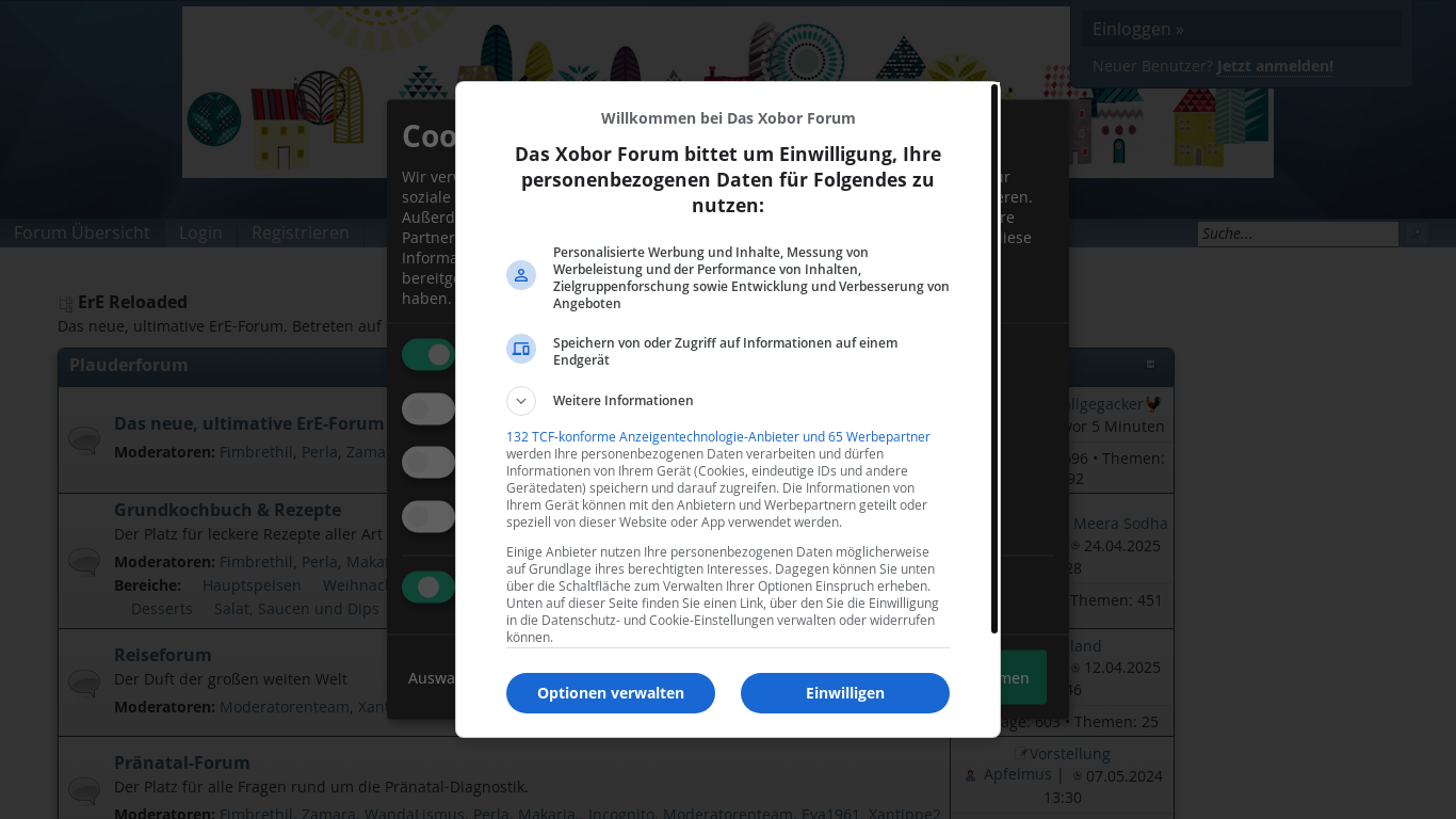 website screenshot of https://857720.xobor.de/