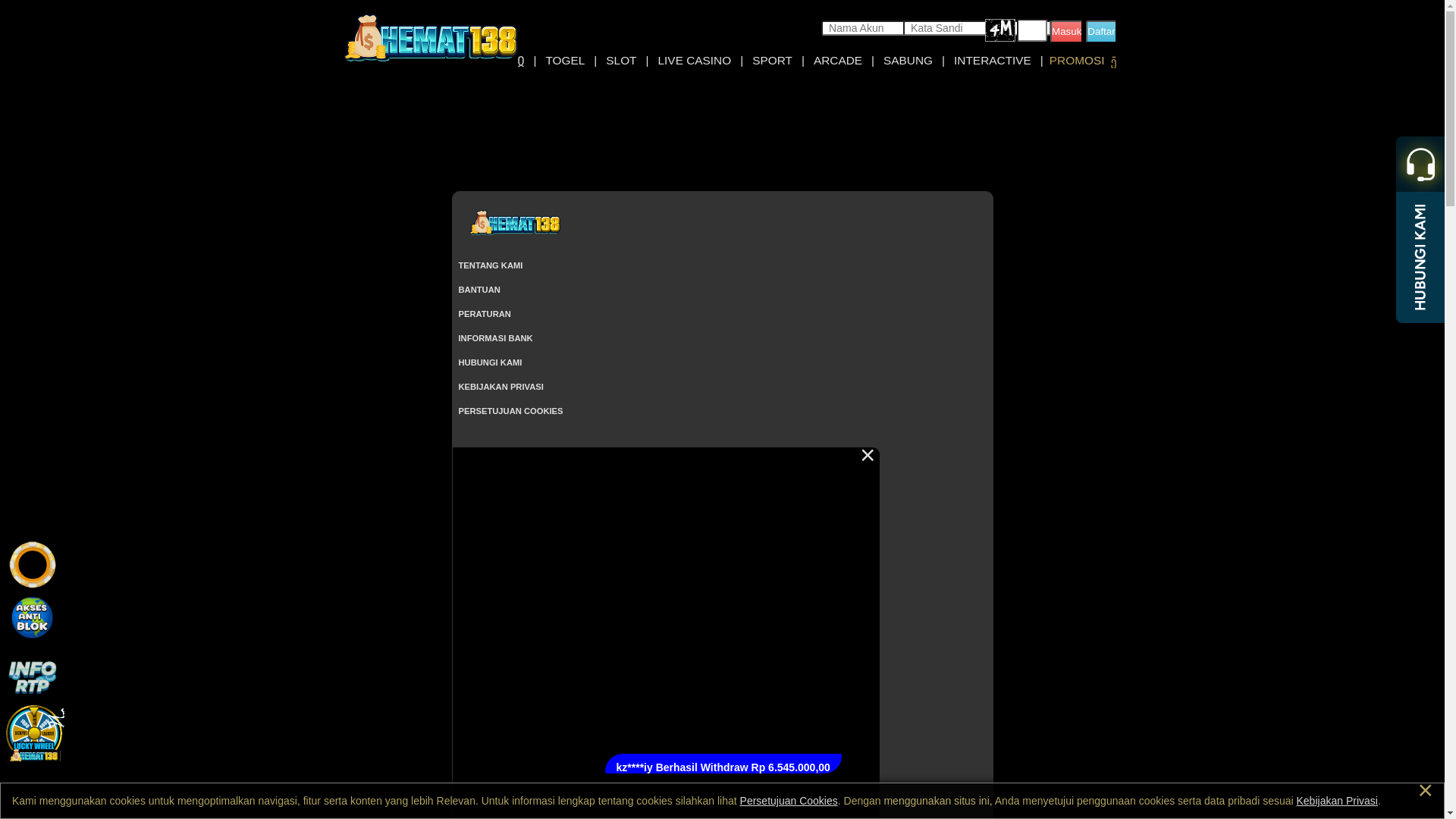 website screenshot of https://hemat138wede.com/