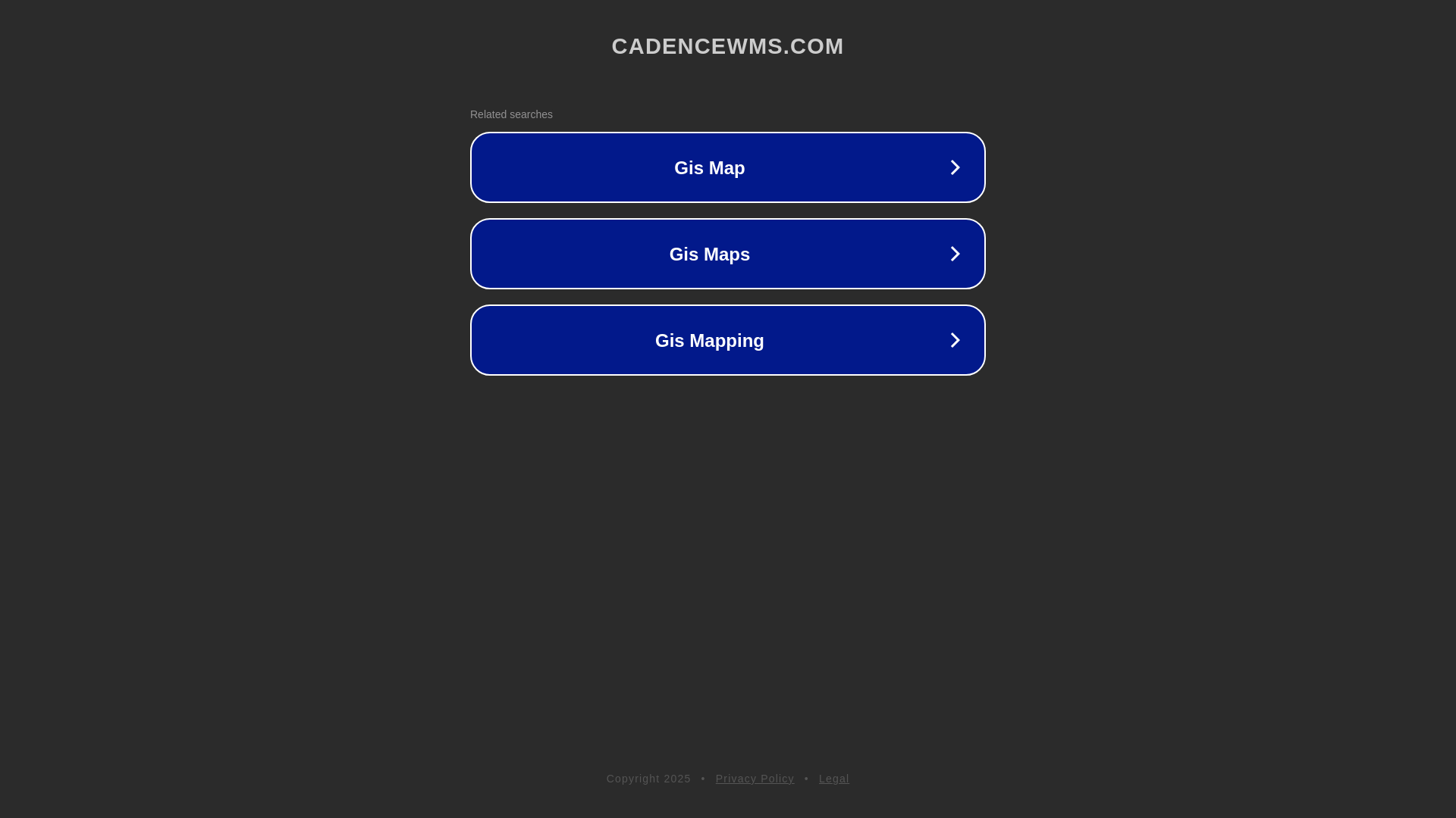 website screenshot of https://cadencewms.com/