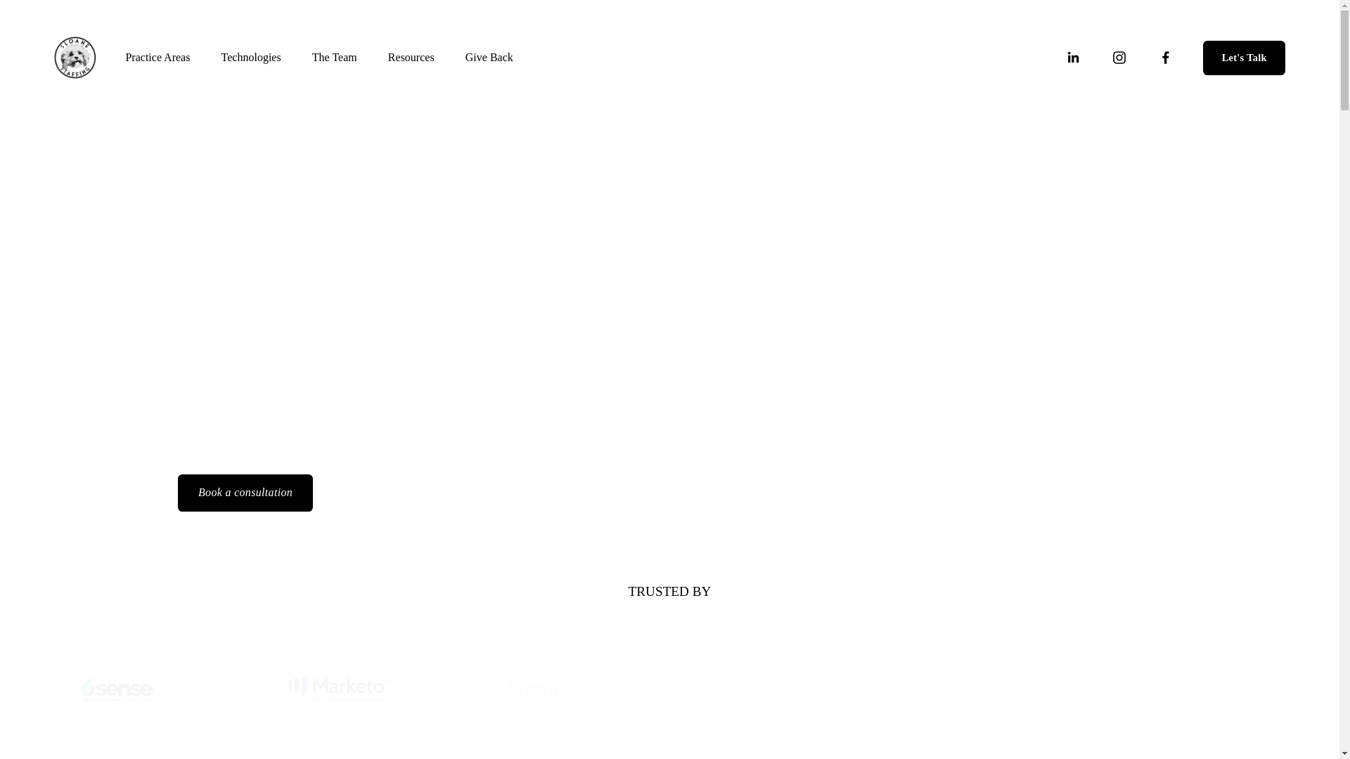 website screenshot of https://theclayrecruiter.com/