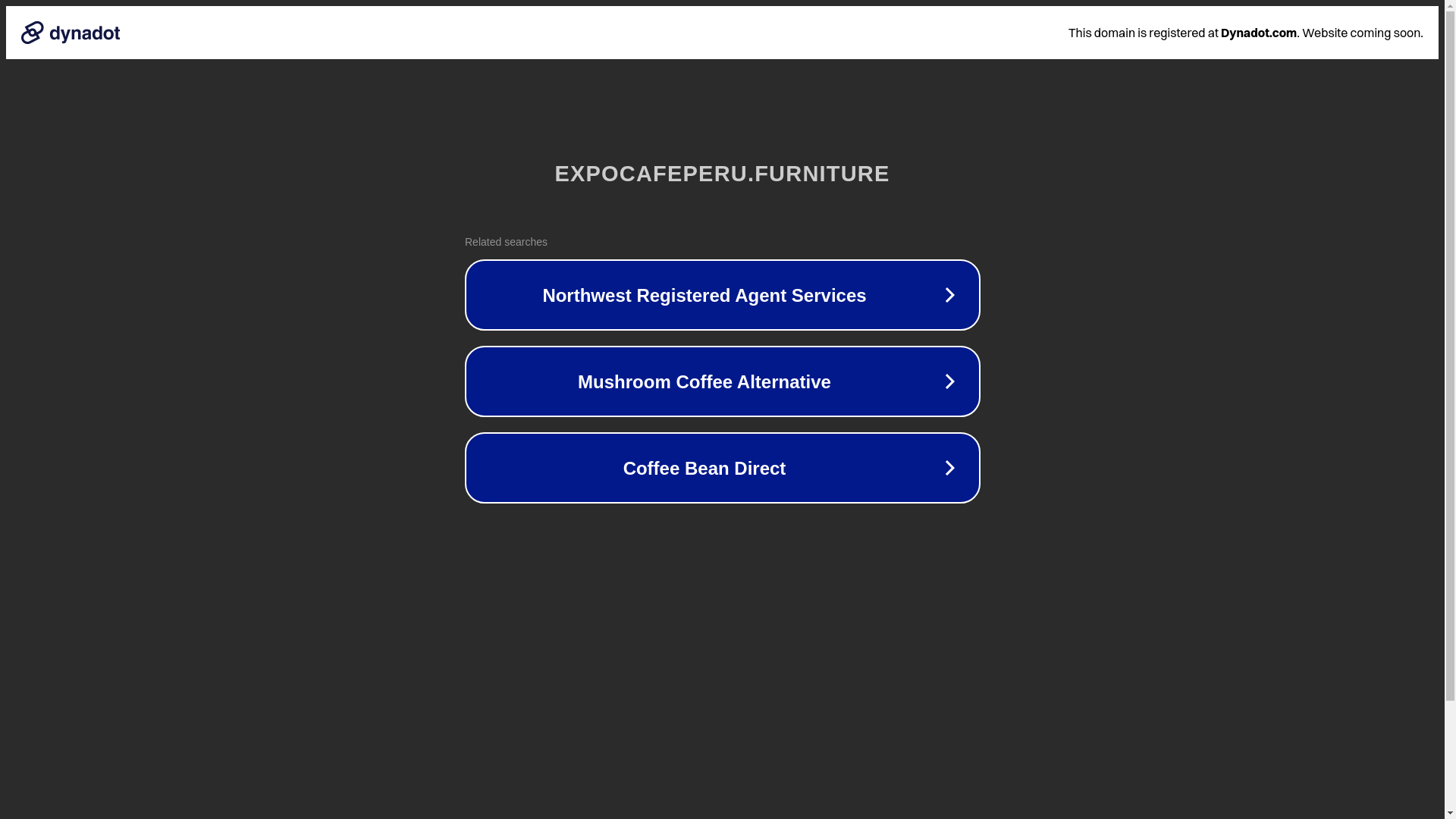 website screenshot of https://expocafeperu.furniture/