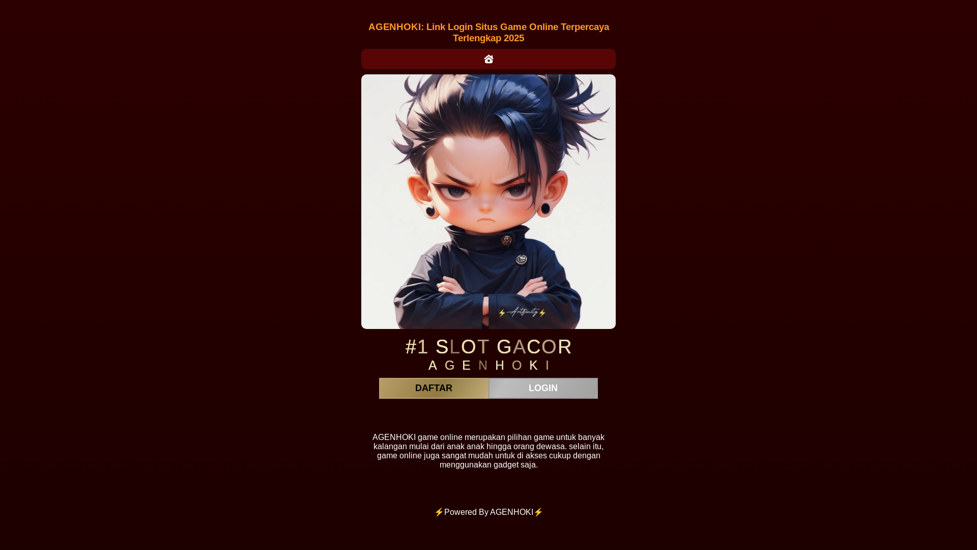 website screenshot of https://agenhoki-ischoollcom.pages.dev/