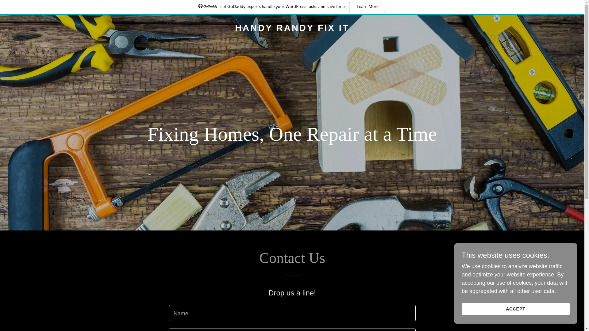 website screenshot of https://handyrandyfixit.com/