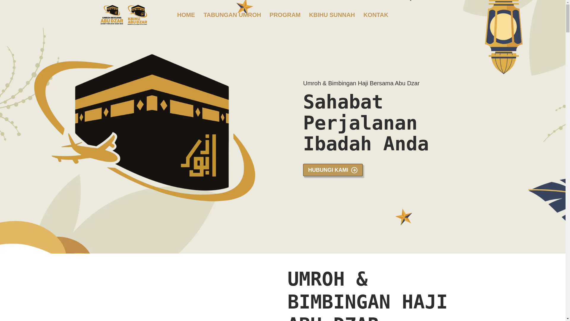 website screenshot of https://kbihuabudzar.id/