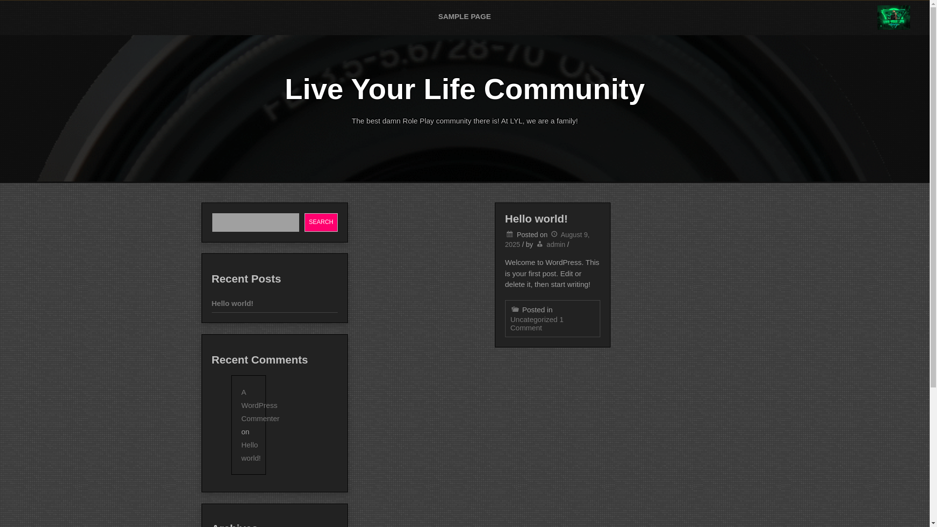 website screenshot of https://liveyourliferp.com/