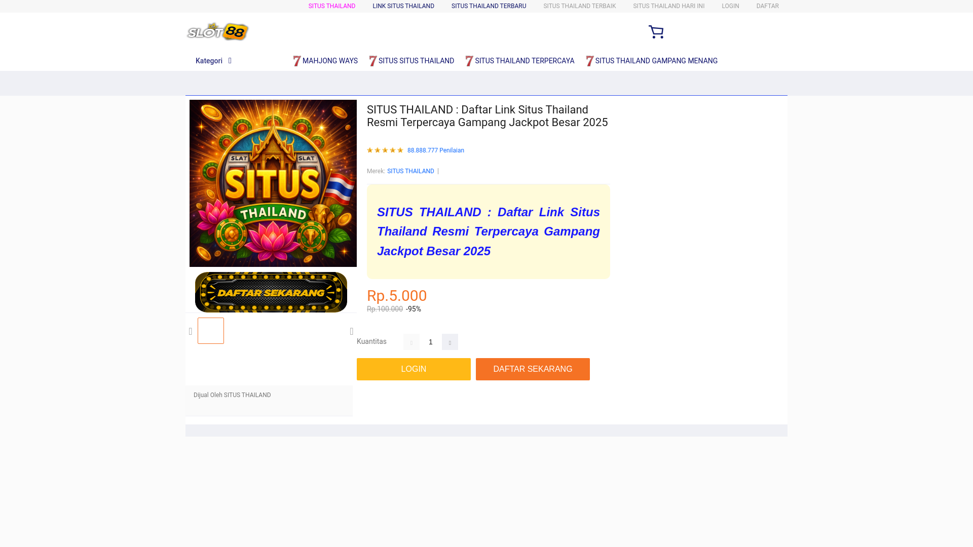 website screenshot of https://situsthailand-7ls.pages.dev/