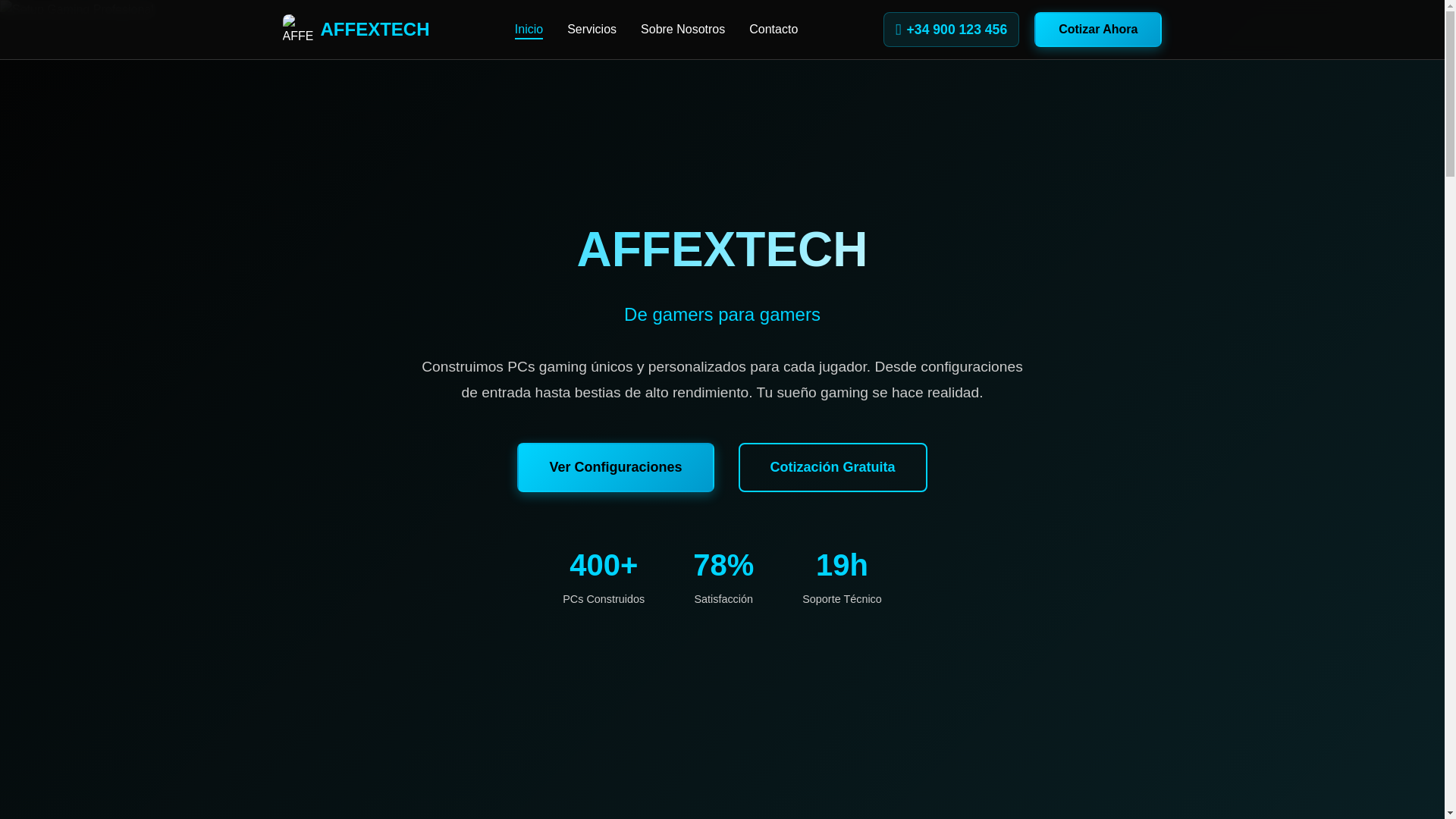 website screenshot of https://affextech.pages.dev/
