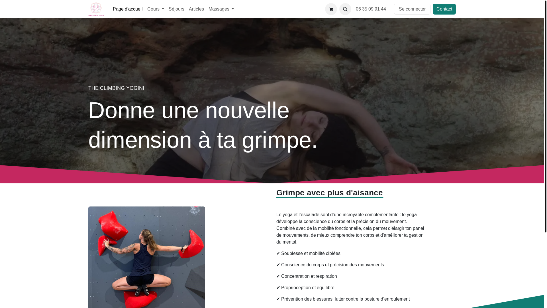 website screenshot of https://annesophiering.fr/