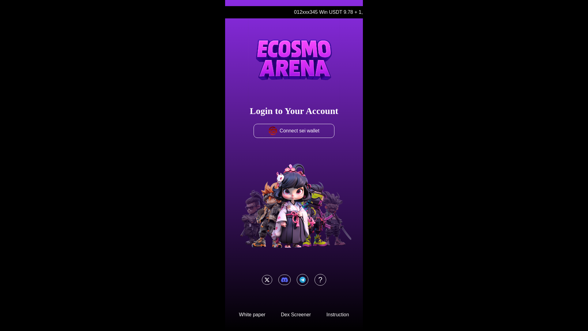 website screenshot of https://staging-ecosmo.pages.dev/