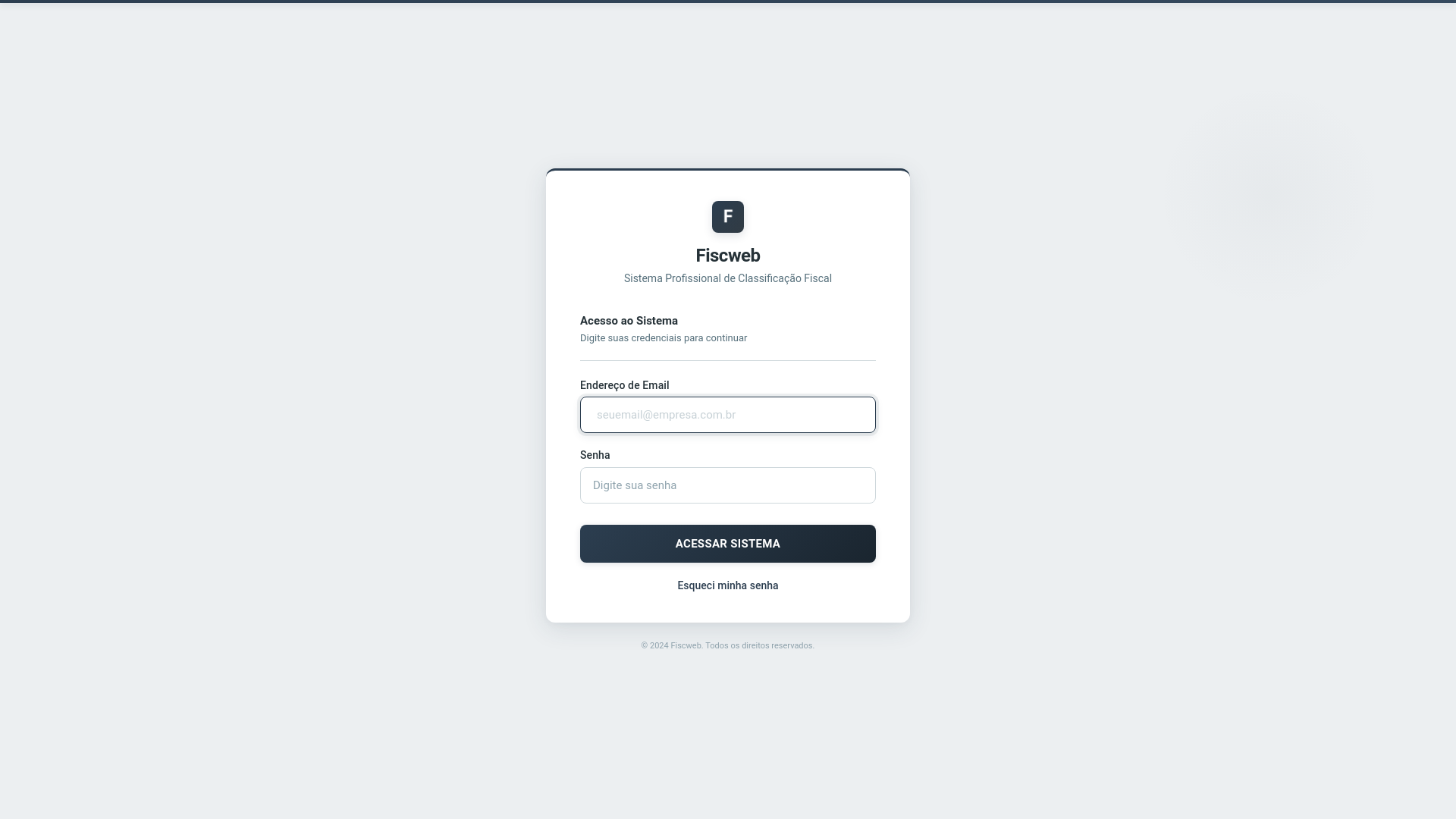 website screenshot of https://acesso-software.com.br/