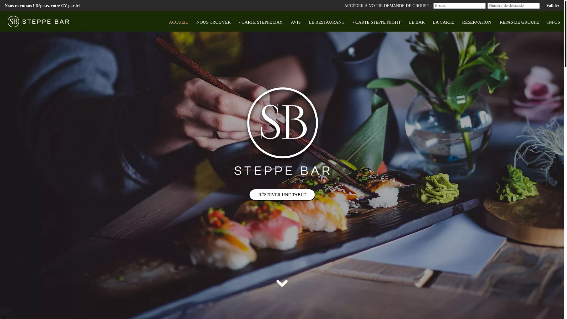 website screenshot of https://latabledeleurope.fr/