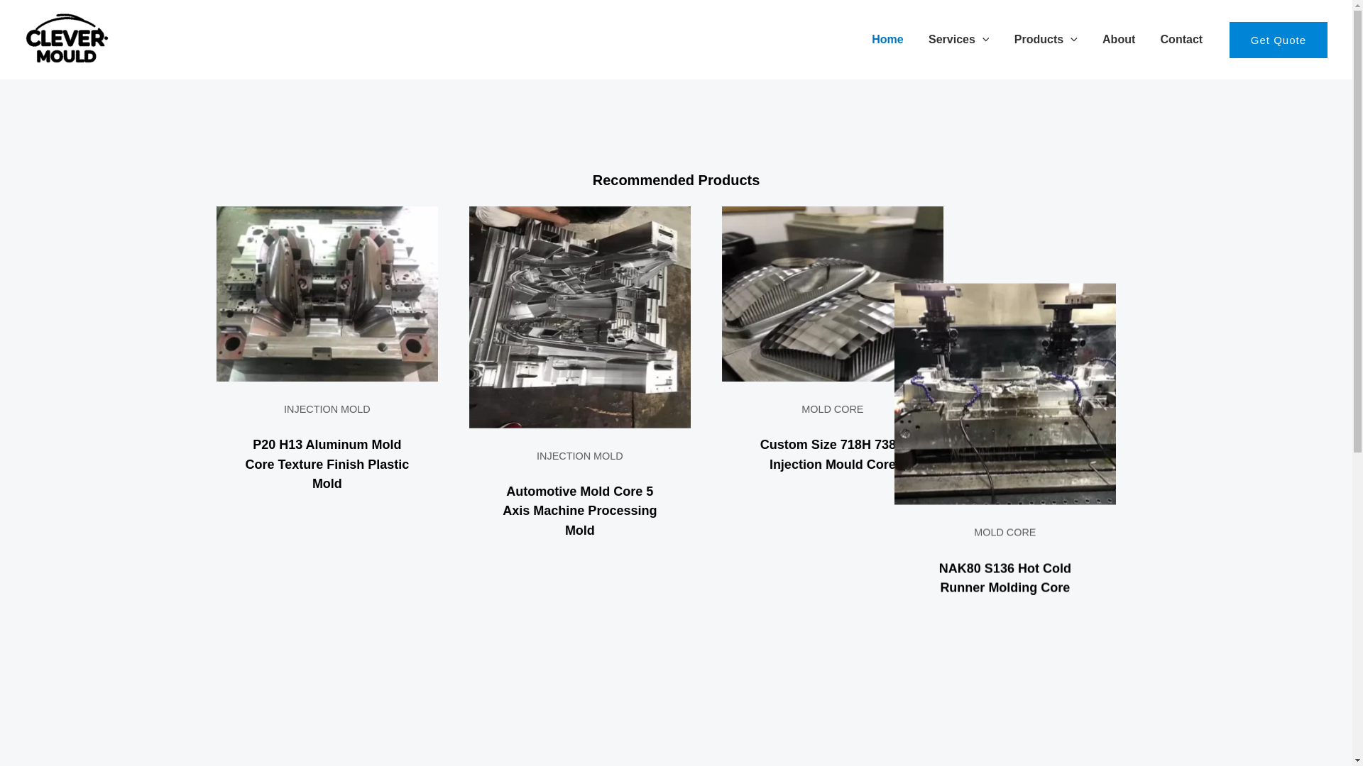 website screenshot of https://clevermould.com/