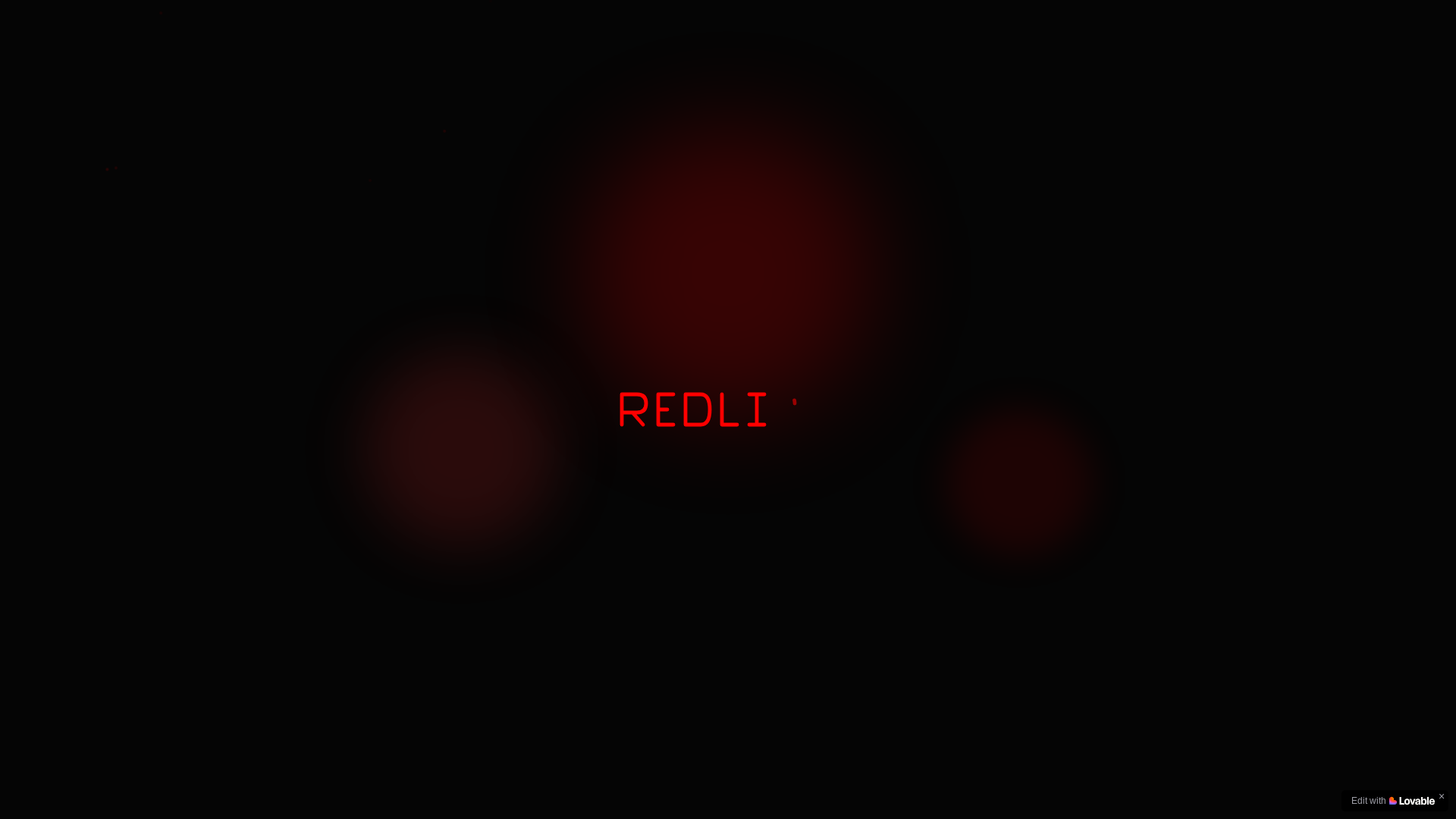 website screenshot of https://redlightevent.eu/
