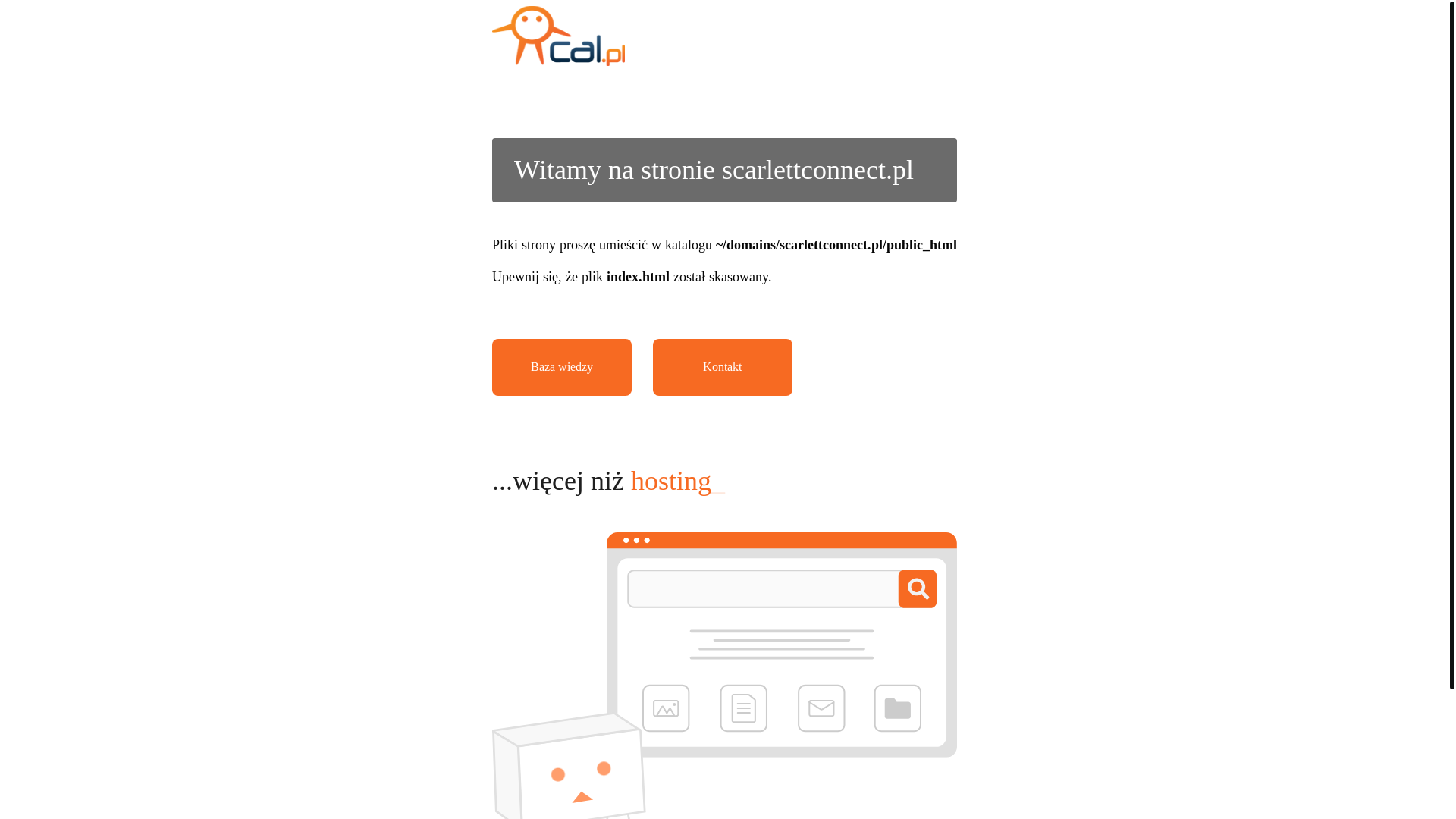 website screenshot of https://scarlettconnect.pl/