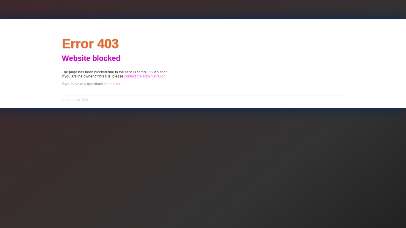 website screenshot of https://heyjohcn1.serv00.net/12